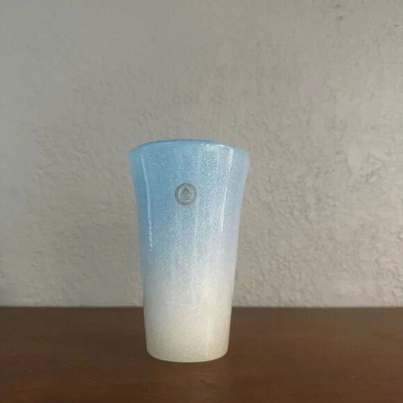 RGC Handmade Vintage Glass Vase made in Okinawa - Picture 1 of 3